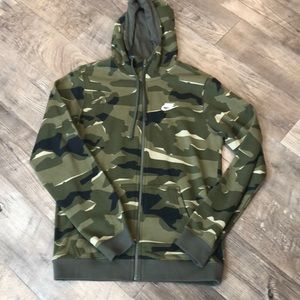 NWT Nike Camo Hoodie